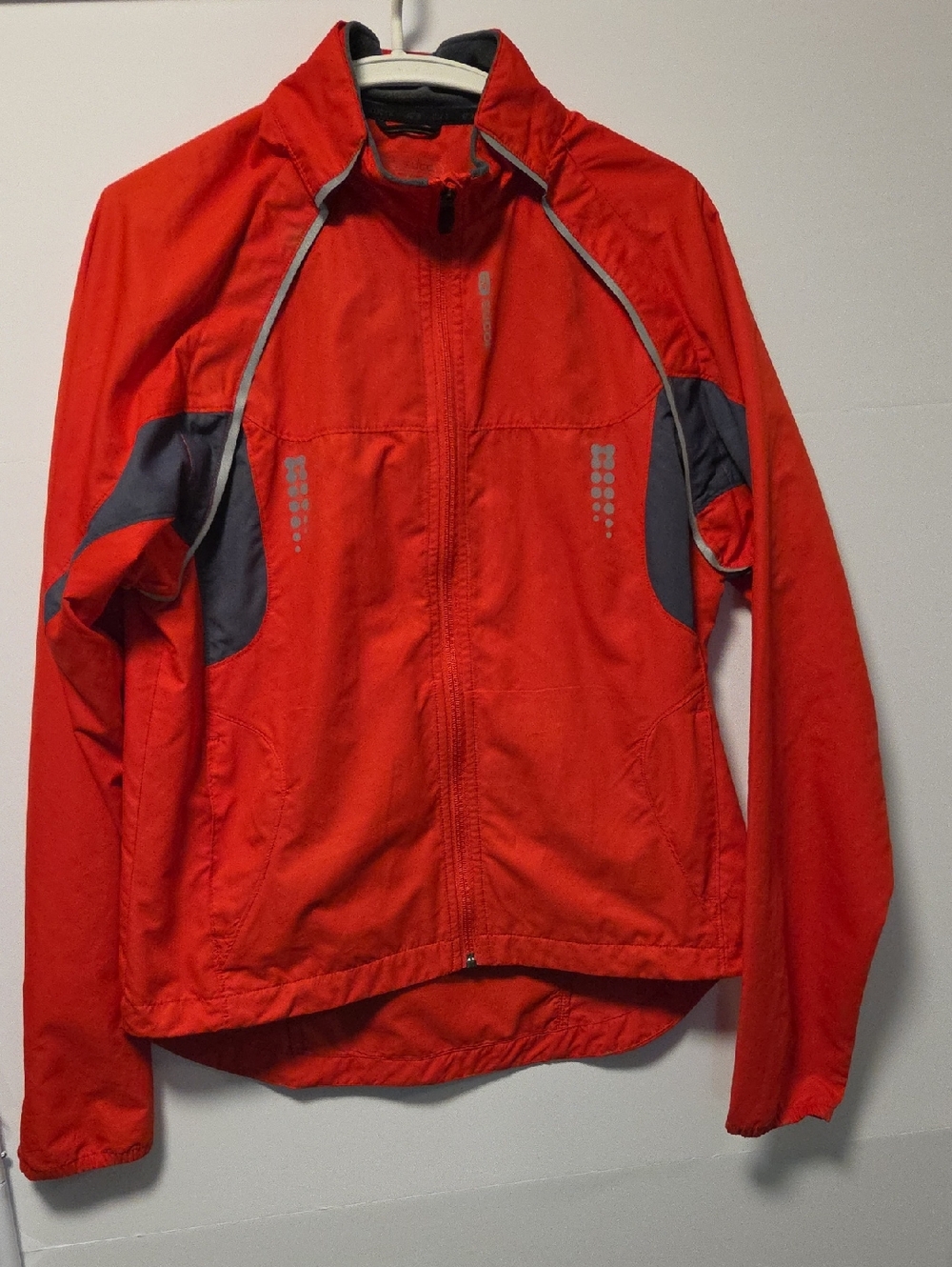 Sugoi Versa Convertible Cycling Jacket Windbreaker M Red